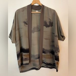 Wilfred for Aritzia silk Kimono